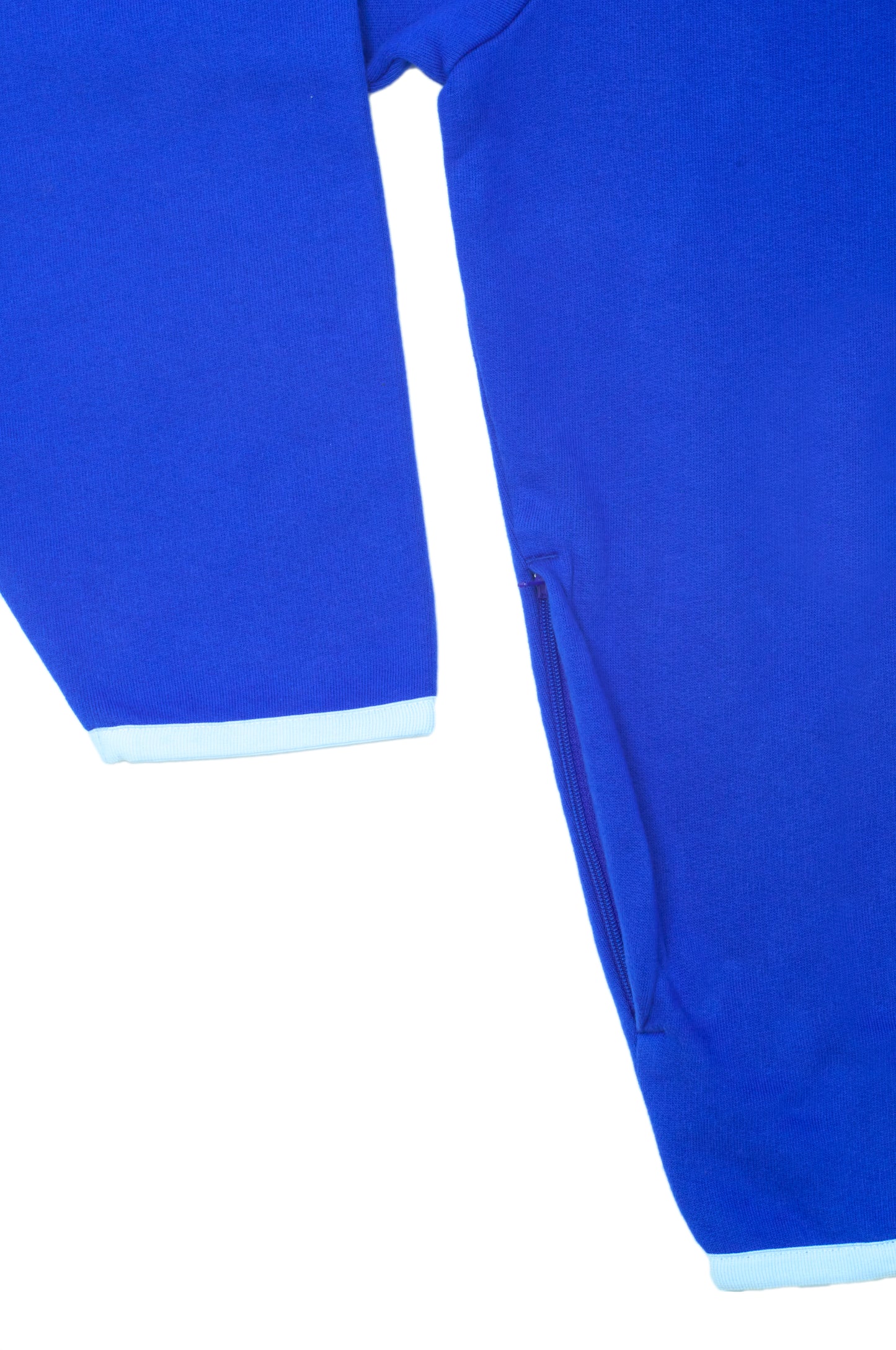PULL ZIP MOMES BLEU